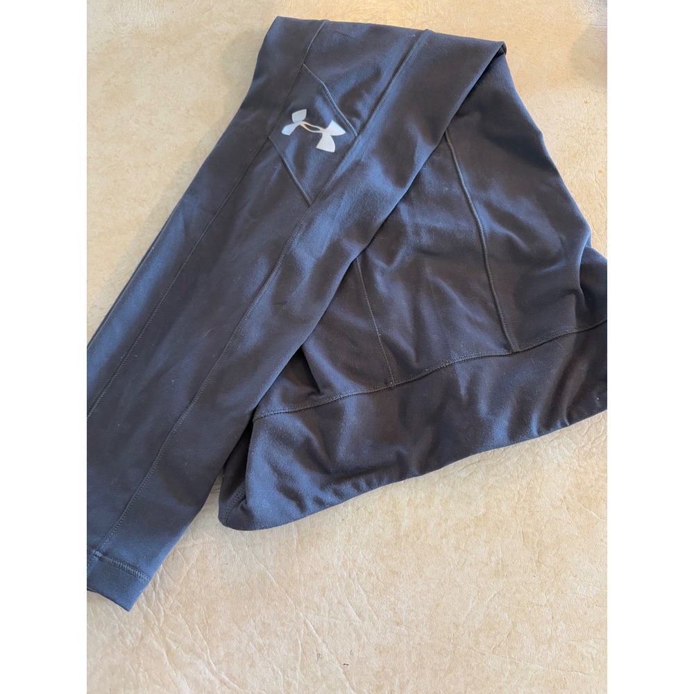 Under Armour Women's Leggings‎ Gray Fitted Athletic Activewear